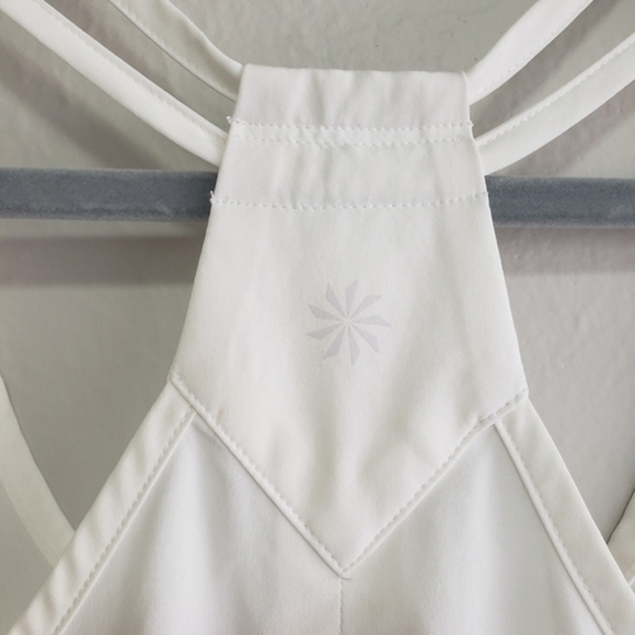 ATHLETA Go Time White Strappy Tank - Picture 7 of 9